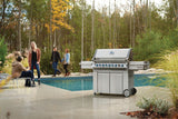 Prestige PRO 665 Propane Gas Grill with Infrared Rear and Side Burners Stainless Steel PRO665RSIBPSS-3