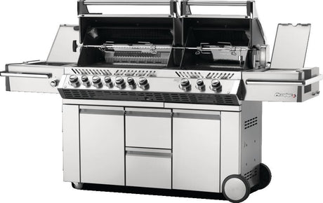 Prestige PRO 825 Natural Gas Grill with Power Side Burner and Infrared Rear & Bottom Burners Stainless Steel PRO825RSBINSS-3