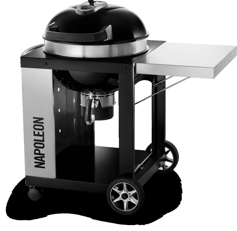 PRO CART Charcoal Kettle Grill Black PRO22K-CART-2