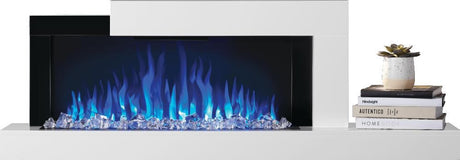 Stylus Wallmount Electric Fireplace with Shelf NEFP32-5019W