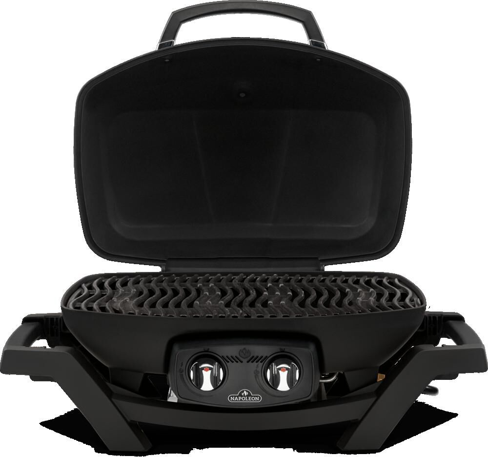 TravelQ PRO285 Portable Natural Gas Grill Black PRO285N-BK