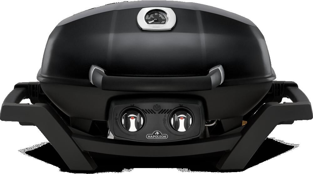 TravelQ PRO285 Portable Natural Gas Grill Black PRO285N-BK