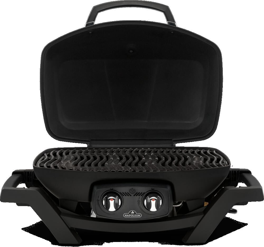 TravelQ PRO285 Portable Propane Gas Grill Black PRO285-BK