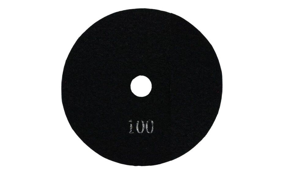 5 In. Polishing Pad - Resin Bond - 100 Grit 9267-100