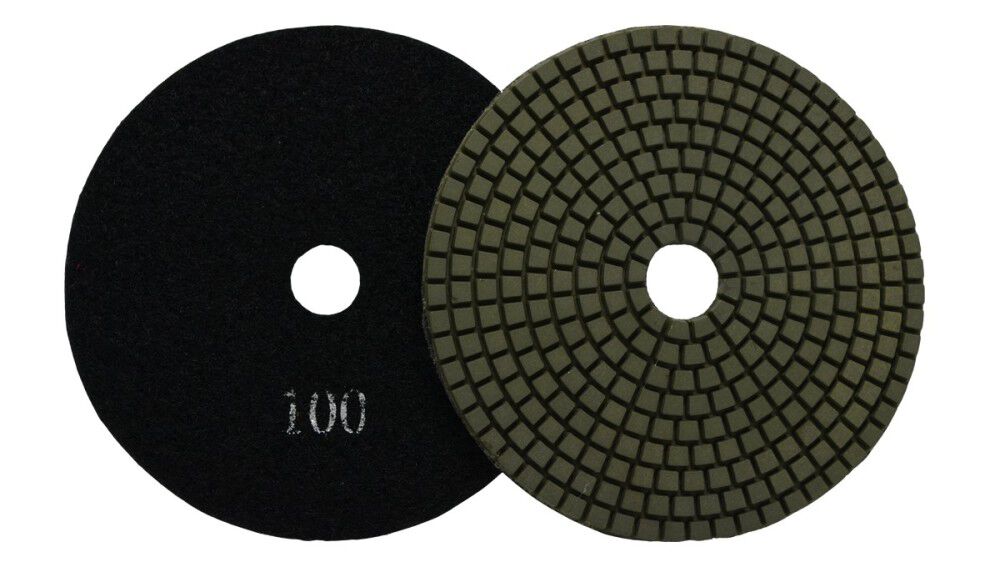 5 In. Polishing Pad - Resin Bond - 100 Grit 9267-100