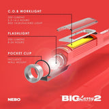 Big Larry 2 Flashlight Red NEB-WLT-0002