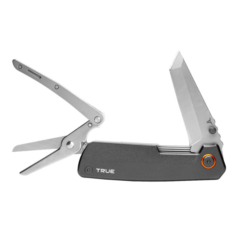 True 2 in 1 Knife/Scissor Dual Cutter TRU-MTL-0002