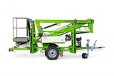 33.5' Cherry Picker Trailer Mounted Towable with Telescopic Upper Boom - Gas/Battery TM34TGE