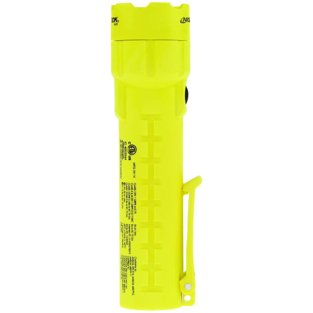 160 Lumens Polymer LED Intrinsically Safe Permissible Flashlight XPP-5420G