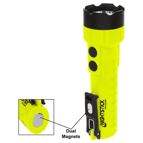 Intrinsically Safe Dual-Light Flashlight Rechargeable XPR-5522GMX