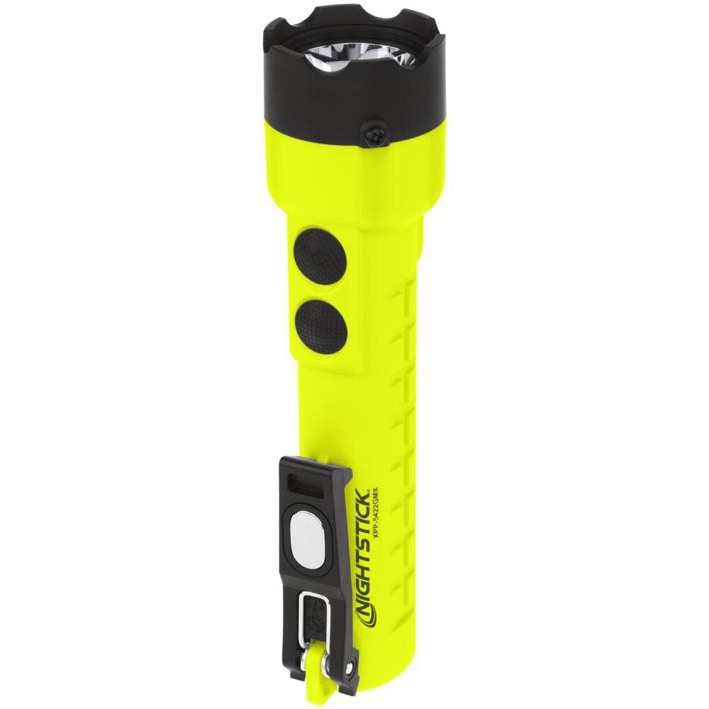 Intrinsically Safe Dual-Light Flashlight with Dual Magnets XPP-5422GMX