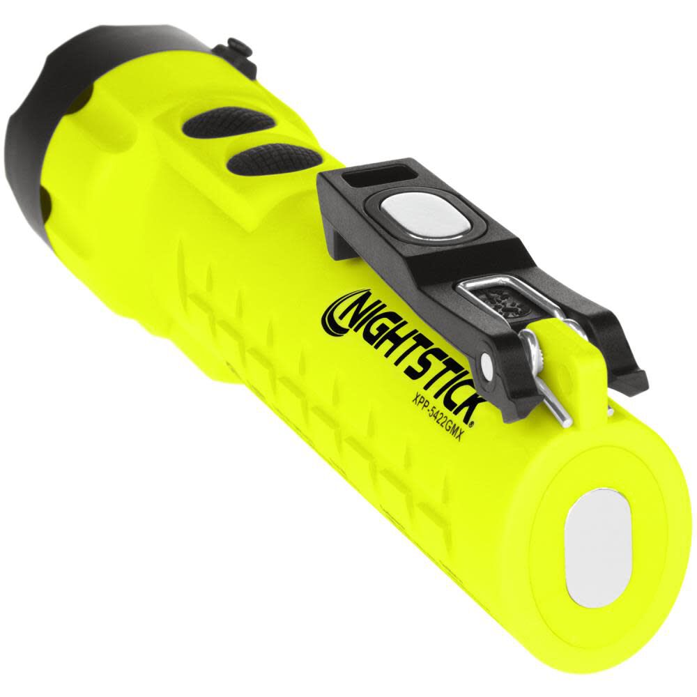 Intrinsically Safe Dual-Light Flashlight with Dual Magnets XPP-5422GMX