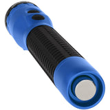 Metal Dual-Light Flashlight Rechargeable NSR-9940XL-BL