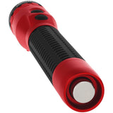 Metal Dual-Light Flashlight with Magnet Rechargeable NSR-9940XL-R