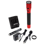 Metal Dual-Light Flashlight with Magnet Rechargeable NSR-9940XL-R