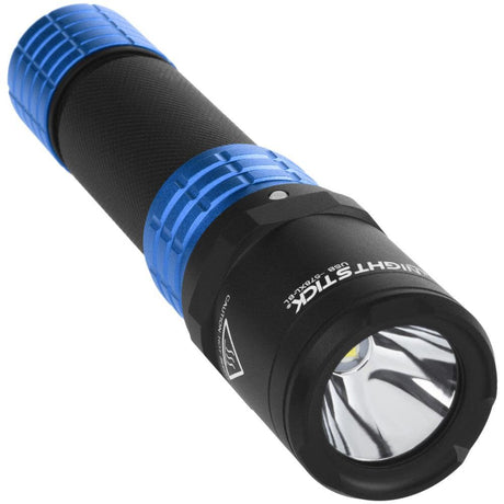 USB Tactical Dual-Light Flashlight Rechargeable USB-578XL-BL