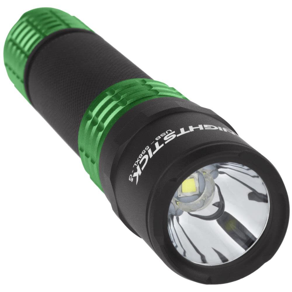 USB Tactical Flashlight Rechargeable USB-578XL-G