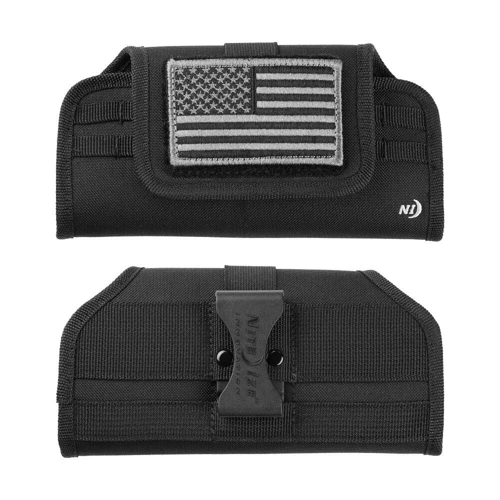 Clip Case Horizontal Universal Phone Holster XXL USA Patch CCS2LUS-01-R3