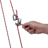 Figure 9 Rope Tightener Large Silver F9L-02-09