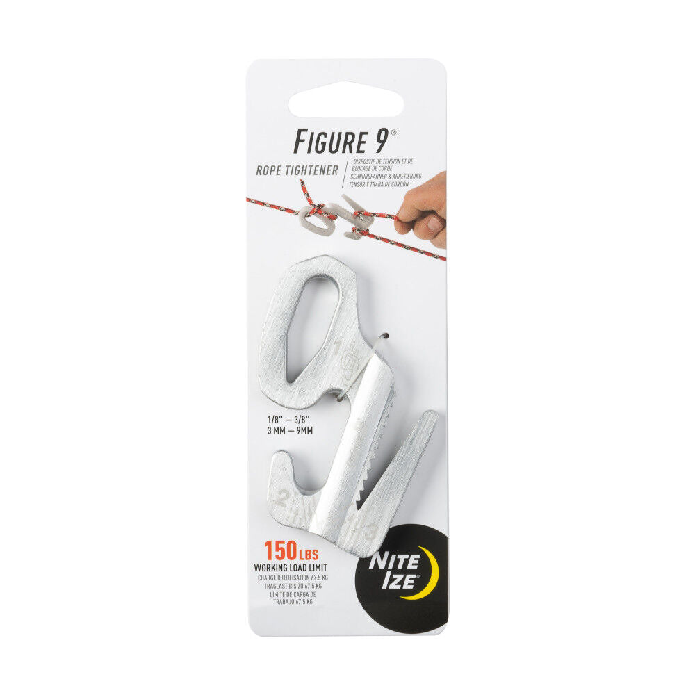 Figure 9 Rope Tightener Large Silver F9L-02-09