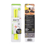 Gear Tie Reusable Rubber Twist Tie 12in 2 Pk Neon Yellow GT12-33-2R3