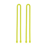 Gear Tie Reusable Rubber Twist Tie 12in 2 Pk Neon Yellow GT12-33-2R3