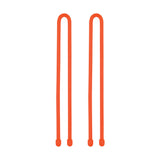 Gear Tie Reusable Rubber Twist Tie 12in 2pk Br. Orange GT12-31-2R3