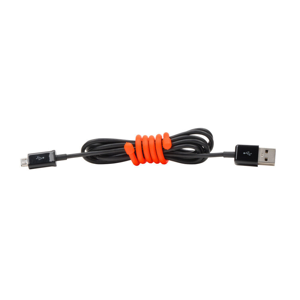 Gear Tie Reusable Rubber Twist Tie 12in 2pk Br. Orange GT12-31-2R3