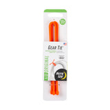 Gear Tie Reusable Rubber Twist Tie 12in 2pk Br. Orange GT12-31-2R3