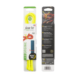 Gear Tie Reusable Rubber Twist Tie 18in 2 Pk Neon Yellow GT18-33-2R3