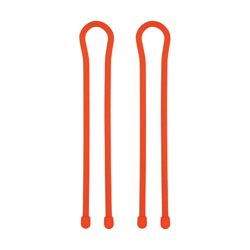 Gear Tie Reusable Rubber Twist Tie 18in 2pk Br. Orange GT18-31-2R3