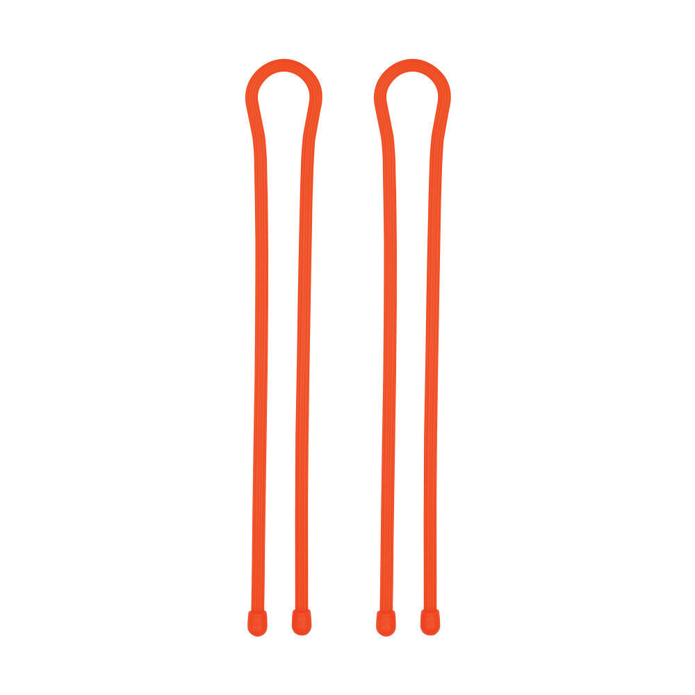 Gear Tie Reusable Rubber Twist Tie 24in 2pk Br. Orange GT24-31-2R3