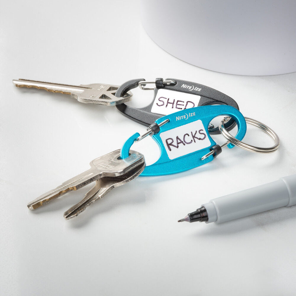 IdentiKey SlideLock Dual Carabiner 2pk IKSLA-A1-2R6