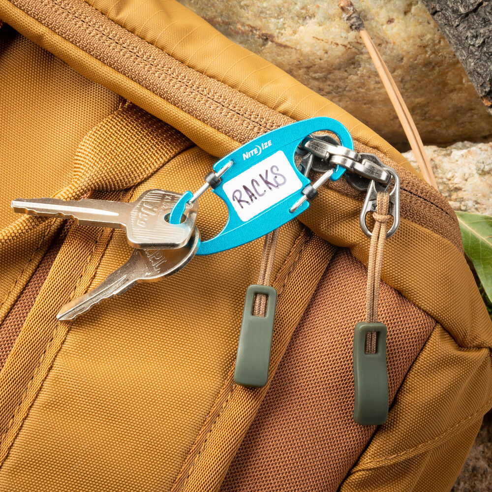 IdentiKey SlideLock Dual Carabiner 2pk IKSLA-A1-2R6