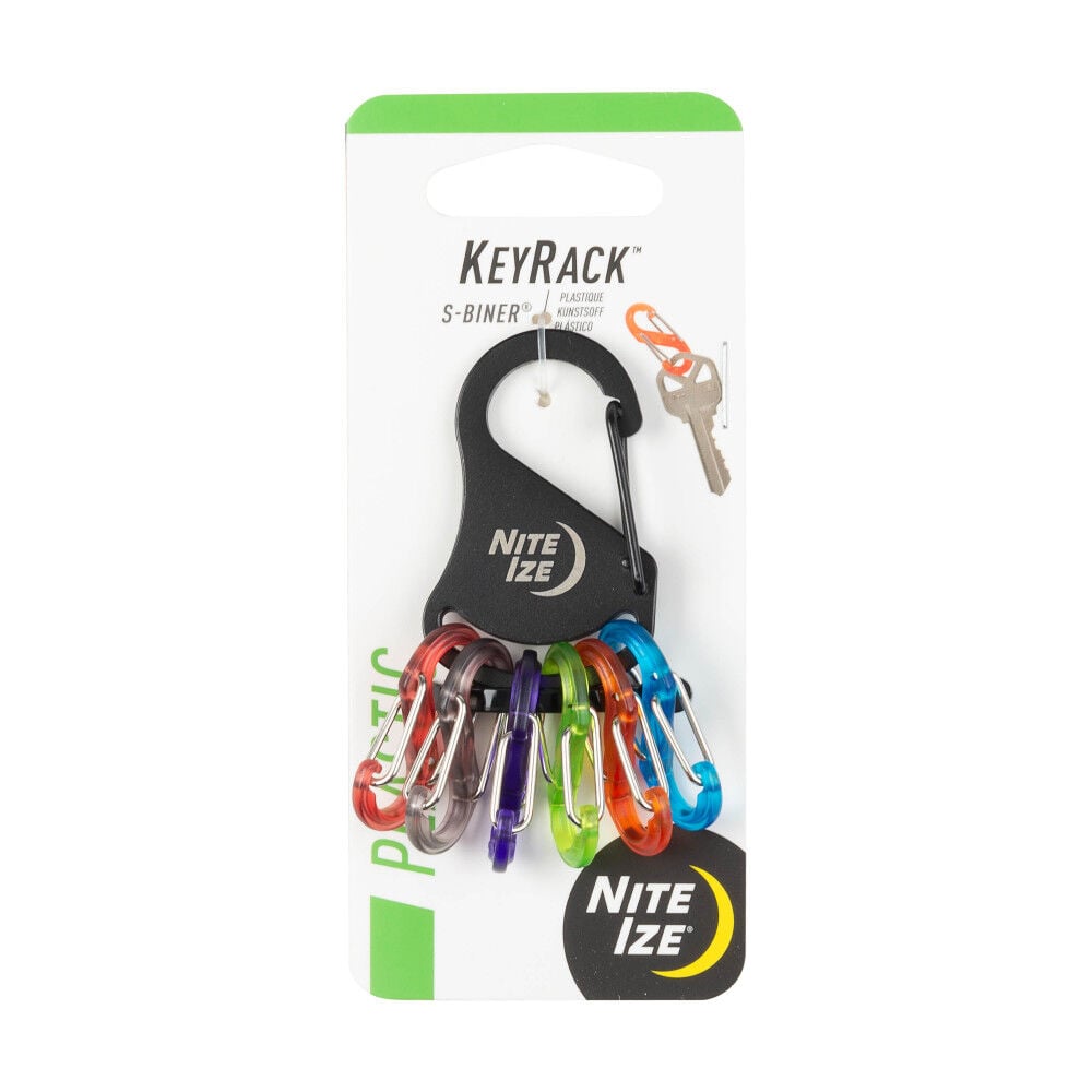 KeyRack S Biner Carabiner Key Chain KRK2-01-R6