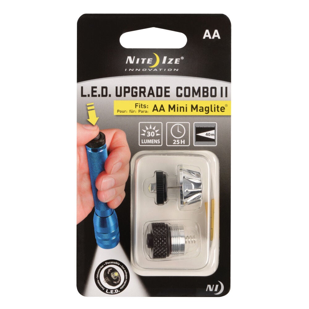 LED Upgrade Combo II Fits AA Mini Maglite LUC2-07