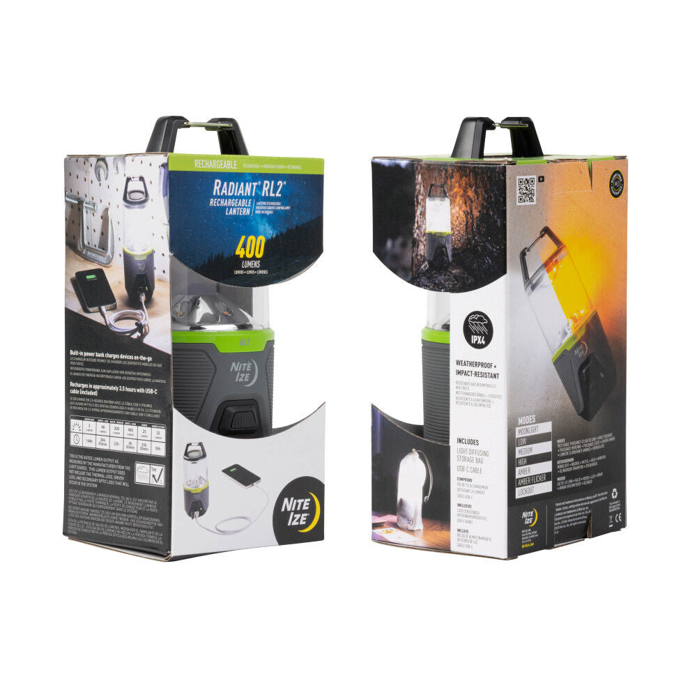 Radiant RL2 Rechargeable Lantern RL2-17-R8