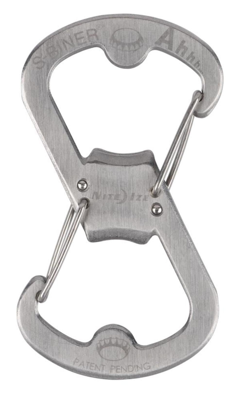 S-Biner Ahhh Bottle Opener Stainless - SBO-03-11 SBO-03-11