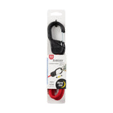 SlideLock Carabiner Bungee 24in Red BSL24-10-R3