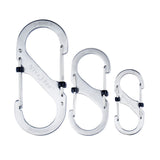 Stainless Steel #2, #3, #4 S-Biner SlideLock Set LSBC-11-R6