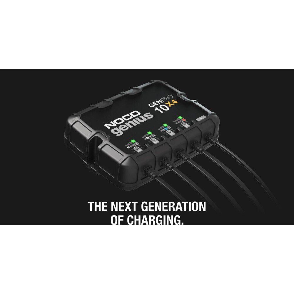 12V Battery Charger 40A Fully Automatic 4 Bank On Board GENPRO10X4
