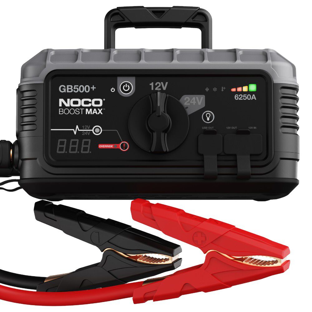 Jump Starter UltraSafe 12V 24V 6250A Boost GB500