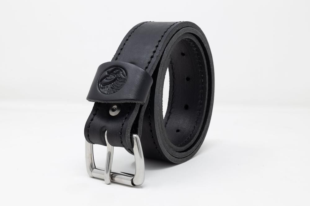 1.5 in Working Mans Pant Belt Black B5008