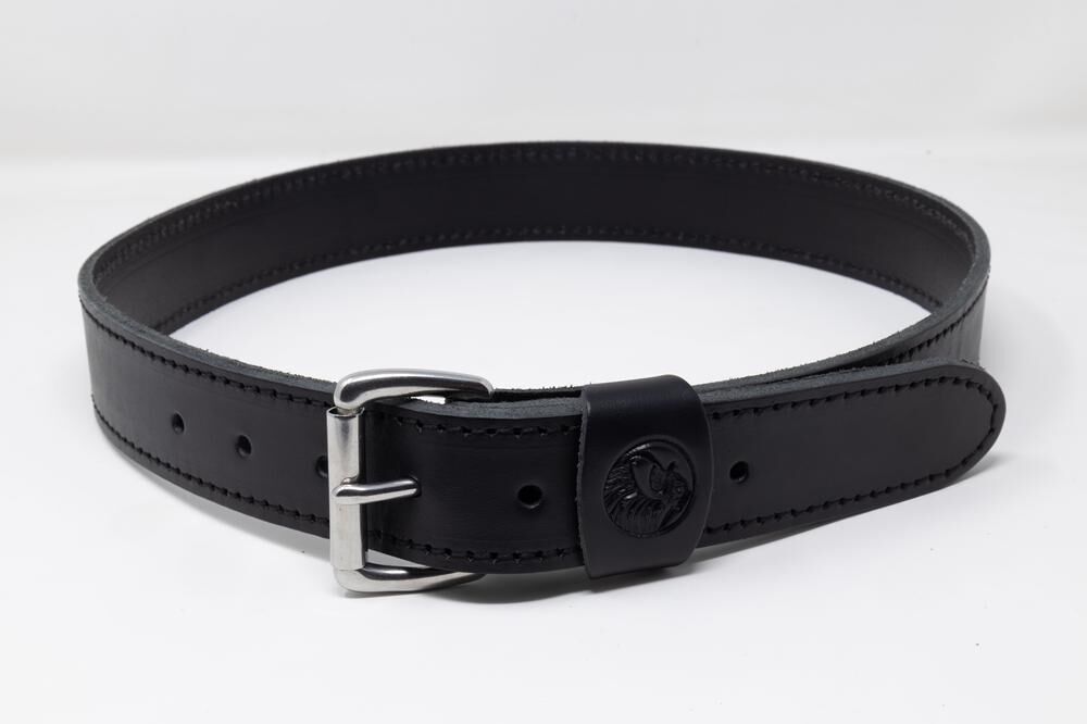 1.5 in Working Mans Pant Belt Black B5008