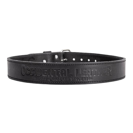 2 Inch Leather Work Belt, Black, Large B5002 LG