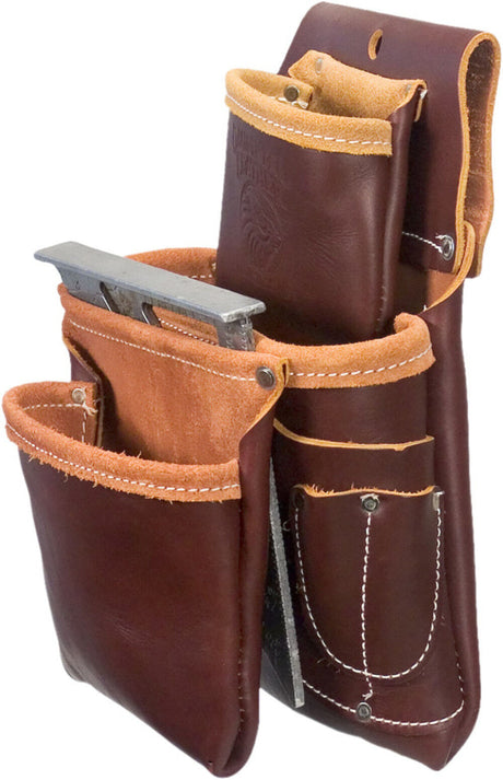 Leather 3 Pouch Pro Fastener Bag - Left Handed 5060LH