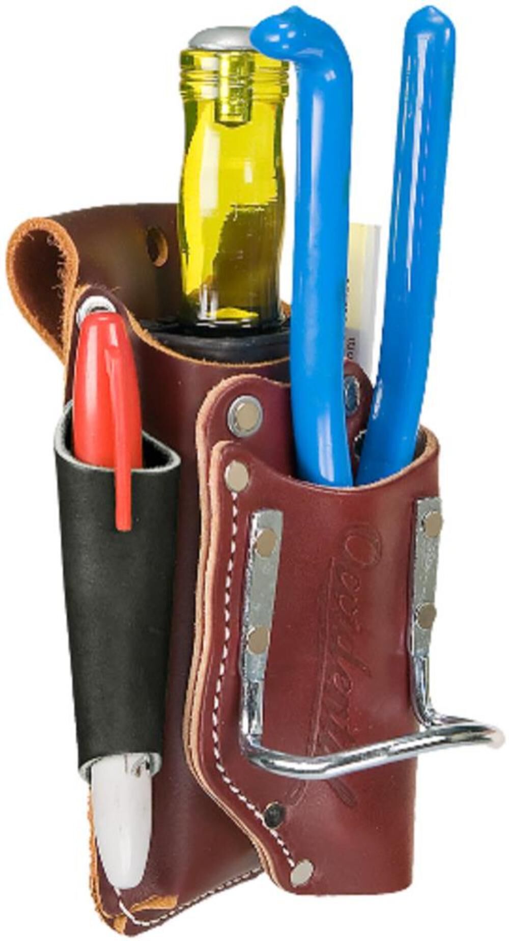 Leather Belt Worn - 5-in-1 Tool/Tape Holder 5520