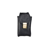 Leather Black Leather Clip-On Gizmo Holster 8534