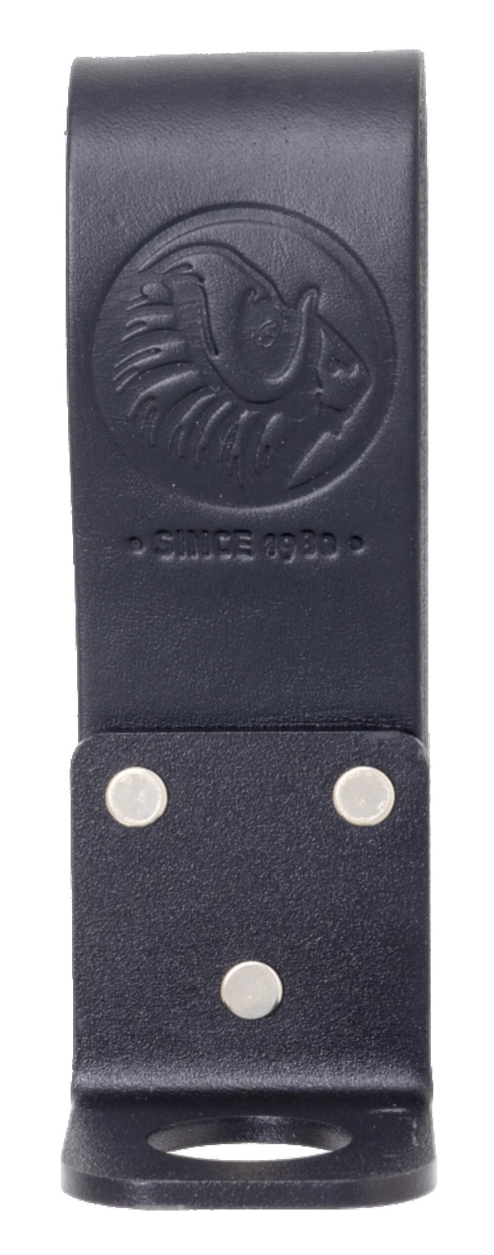 Leather Sleeve Bar Holder, Black B5232
