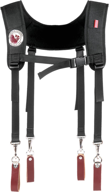 Leather Stronghold Lights Suspenders 1546